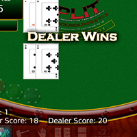 SPLIT BlackJack - screenshot